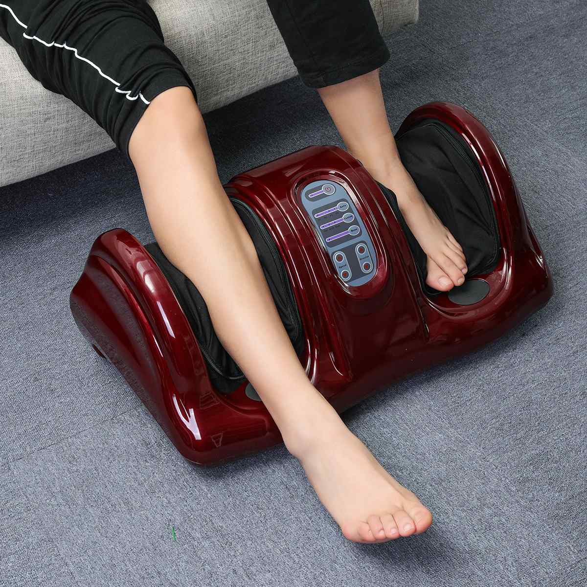 Foot Leg And Calf Shiatsu Massager With Heating 0609