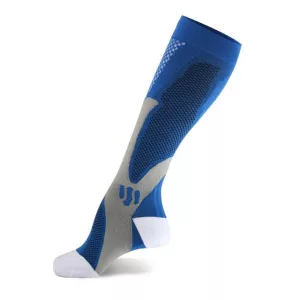 High Graduated Compression Socks - Blue
