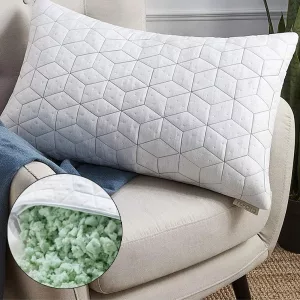 shredded memory foam pillow, neck pillow, bed pillow