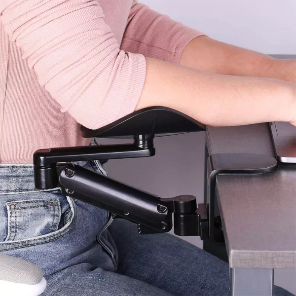 armrest, desk arm rest, desk arm support, elbow rest