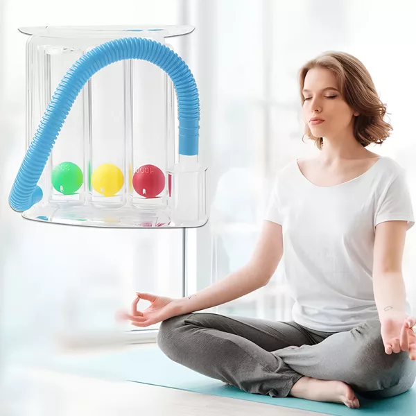 lung trainer, lung exerciser, breathing trainer, breathing trainer device, spirometer