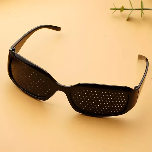 pinhole glasses, anti fatigue glasses, vision correction glasses