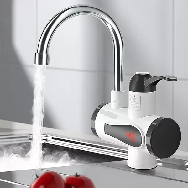 tankless water heater, instant water heater, faucet water heater, water tap heater, kitchen water heater