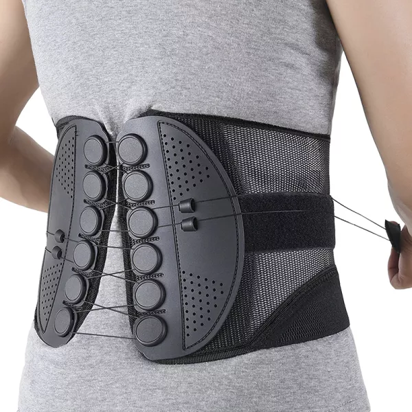 lumbar support, lumbar support belt, lumbar brace, waist support, mesh lumbar support