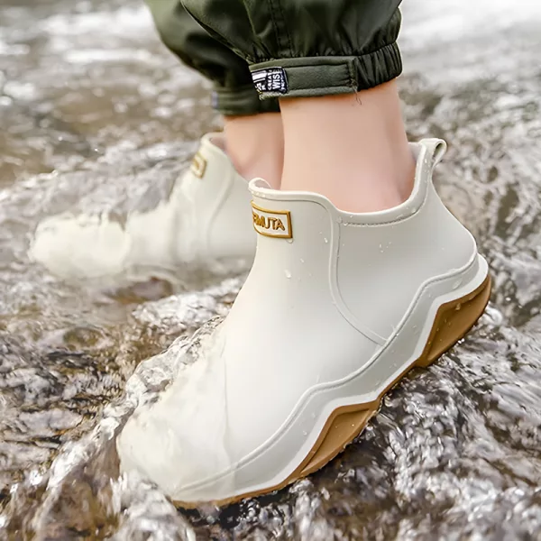 waterproof ankle boots, ankle shoes, anti slip boots, rain boots