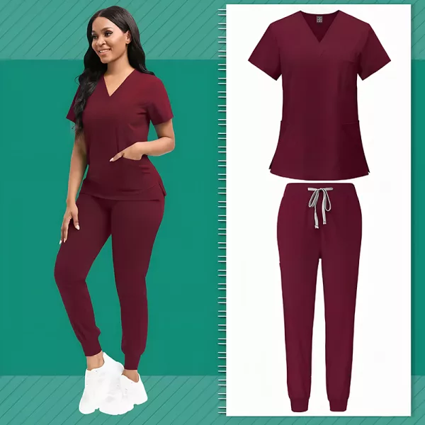 scrubs, scrubs set, nurse uniform, women scrub set, hospital uniform, clinic uniform