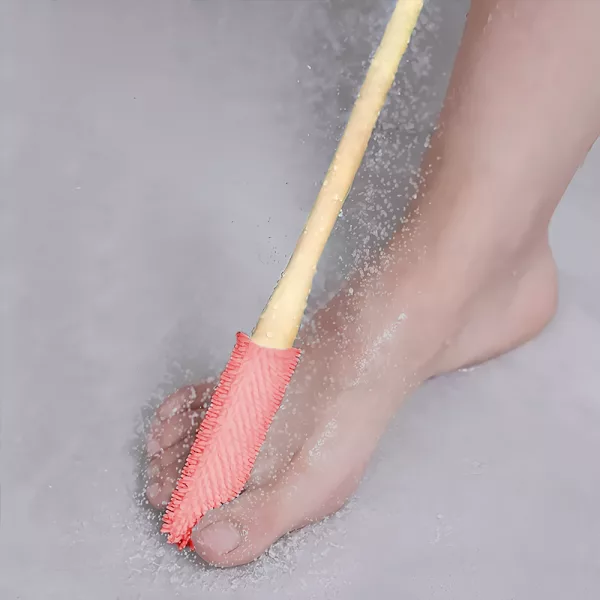 dead skin remover, toe brush, toe scrubber, toe cleaning brush