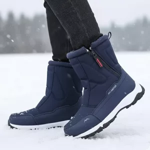 mens boots, snow boots, winter boots, ankle boots, waterproof boots, plush boots