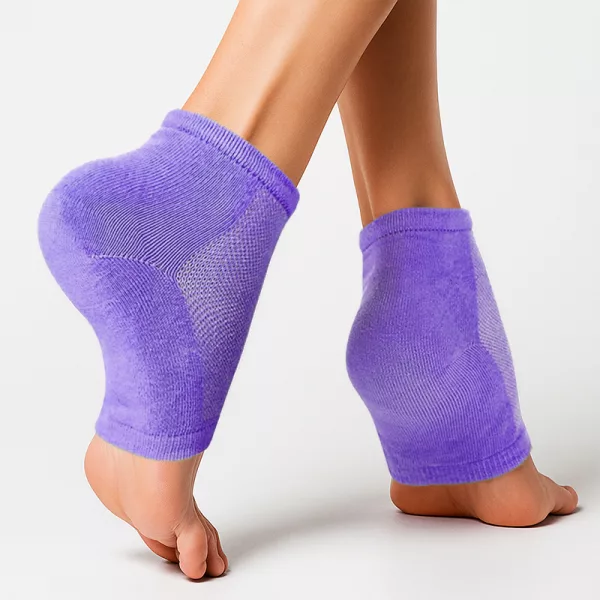 heel socks, moisturizing socks, gel socks, cracked heel socks