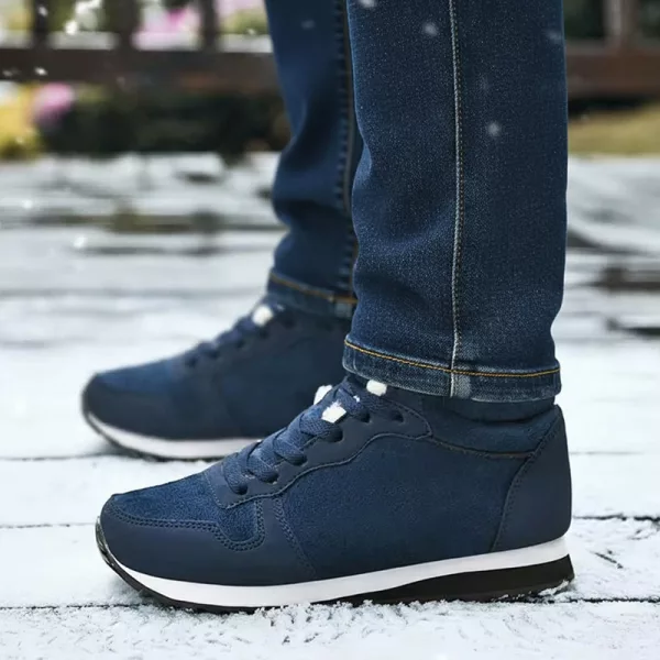 mens boots, snow boots, winter boots, ankle boots, plush boots