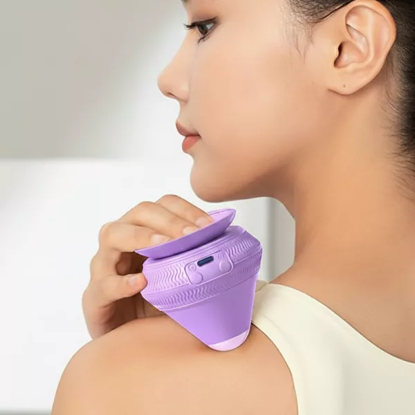 massage ball, vibrating massager, massager for pain relief, suction cup massager