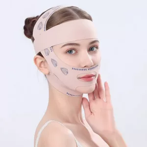 chin strap, face lifting mask, face slimming mask, double chin mask, slimming face