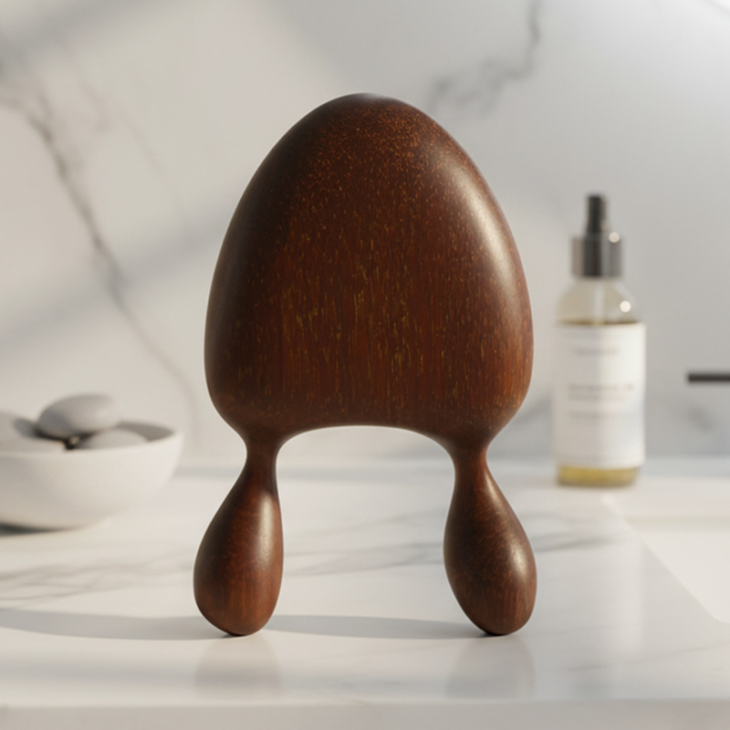 facial lifting massager, nose massager, sandalwood massager,